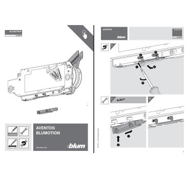Blumotion Austauschdämper - Typ 01 für AVENTOS HL / HS Kraftspeicher Typ HS 20S2C0x / 20S2E0x / 20S2G0x und HL 20L250x